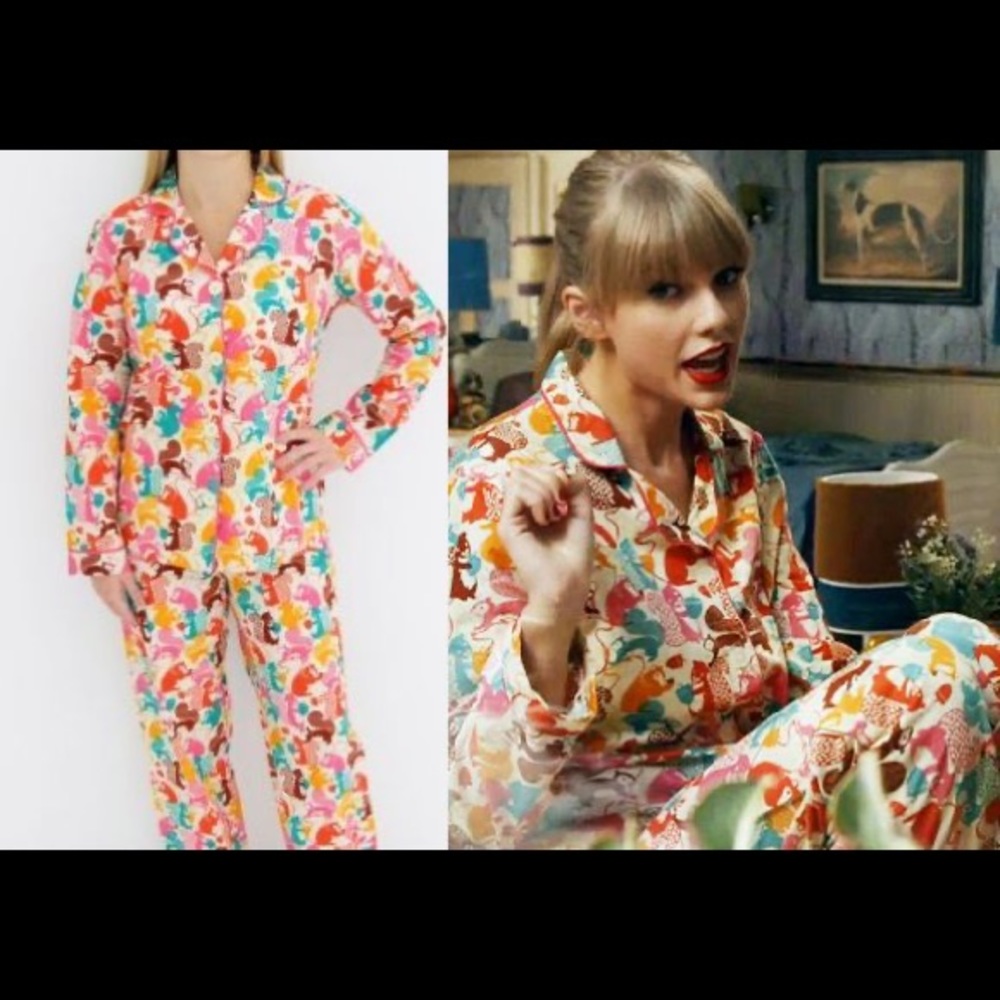 Taylor Swift Rare WANEGBT squirrel pajamas